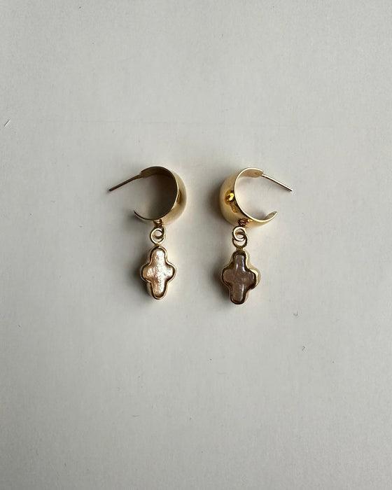 Agnes Hoop Earrings