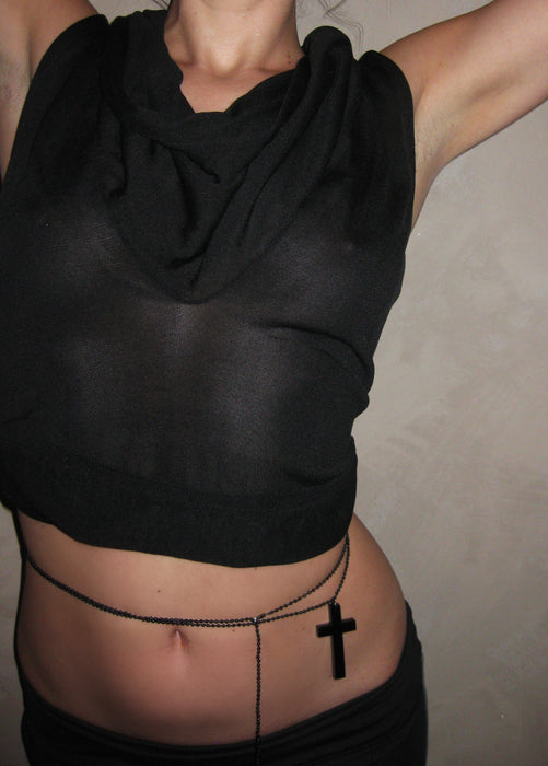 Onyx Wrap Necklace